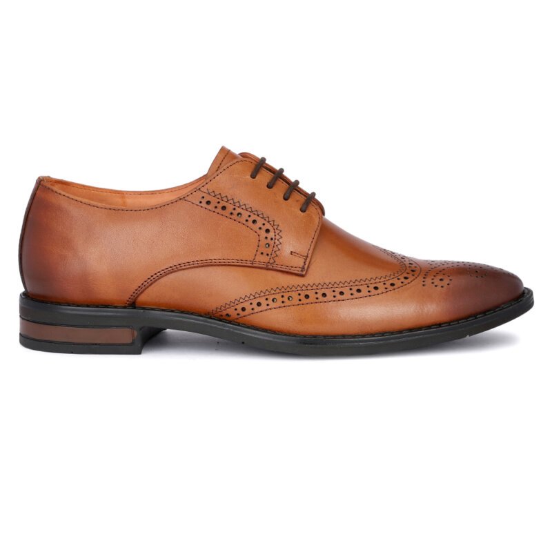 Varito Men’s Crust Italian Leather Lace up Formal Shoe - Varito