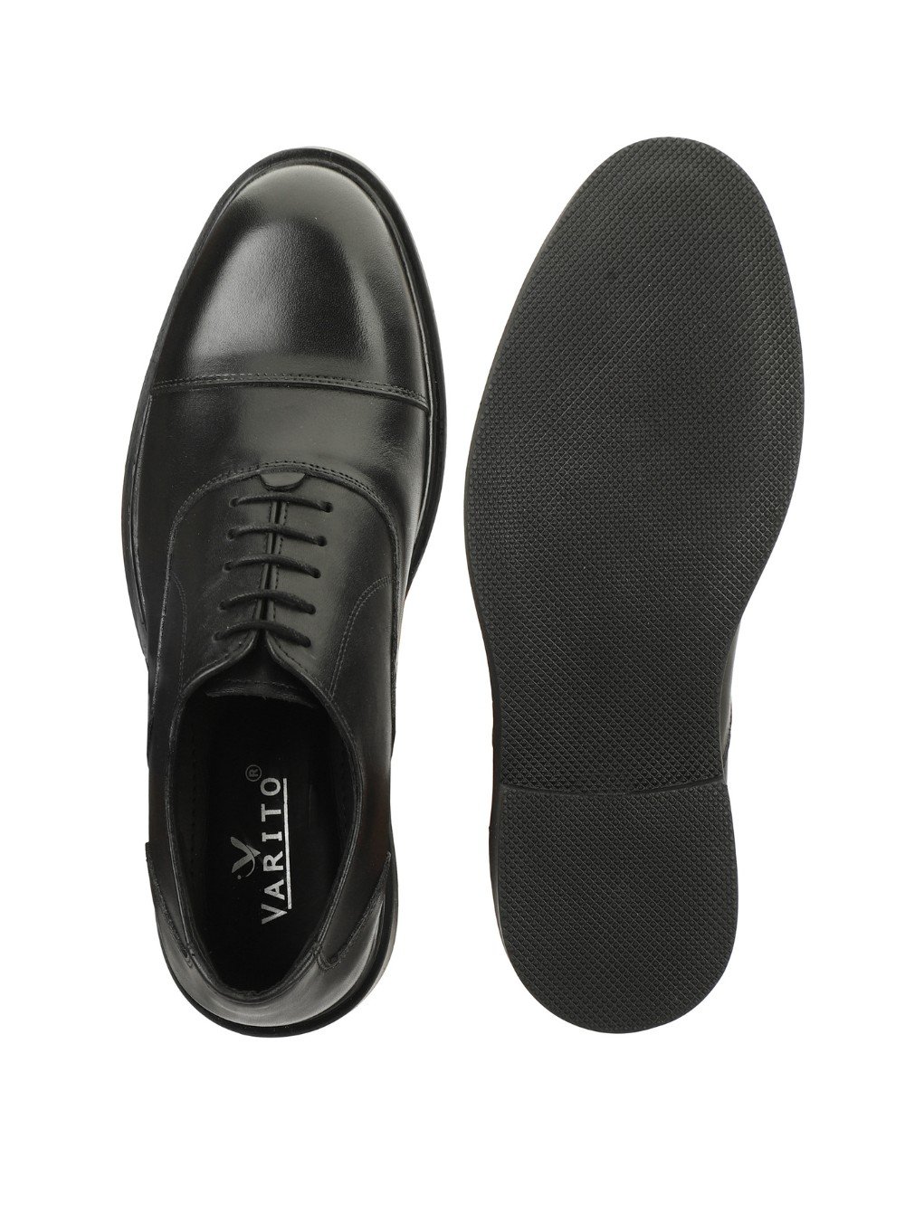 Black Leather Derby Shoes-7015_BLACK (6)