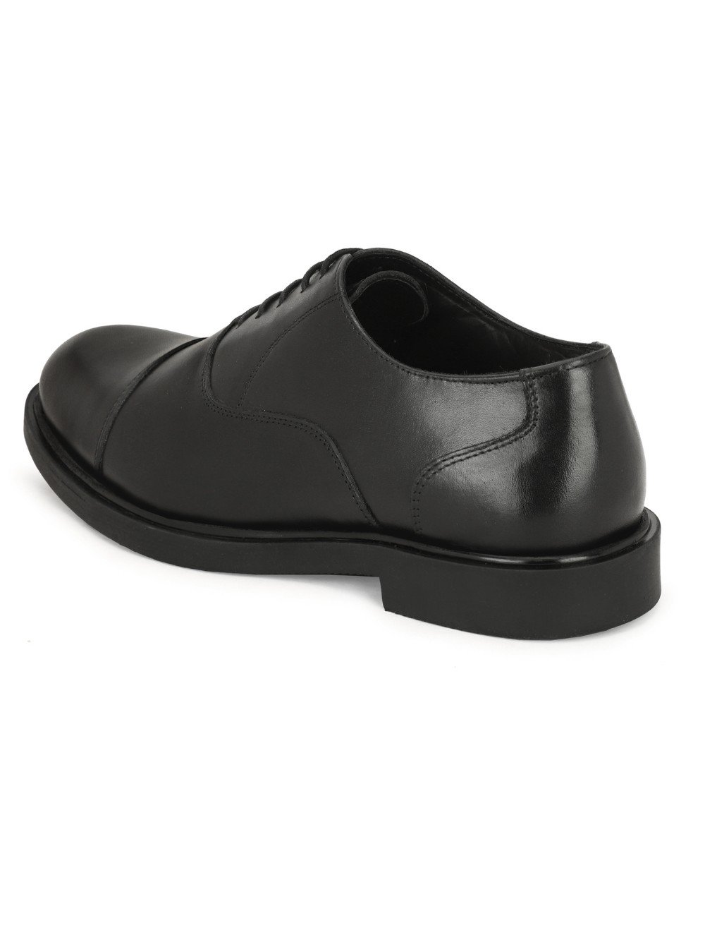 Black Leather Derby Shoes-7015_BLACK (7)