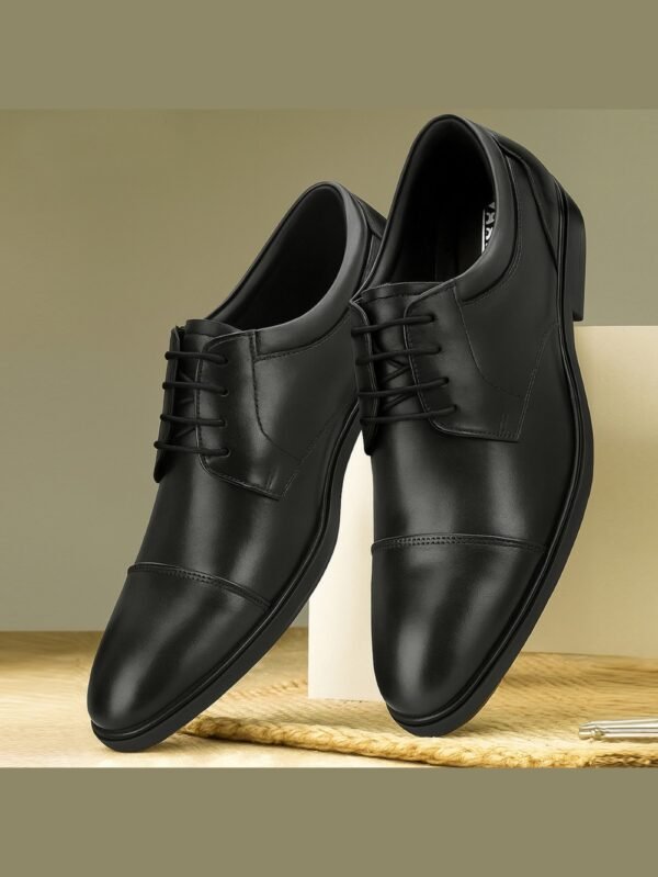 Leather Formal Lace-Ups Shoes-4311_Black (3)