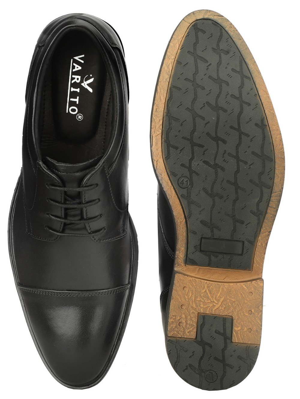 Leather Formal Lace-Ups Shoes-4311_Black (7)